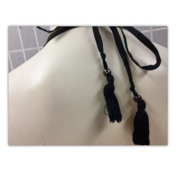 Just Love,dress,maxi,black/white,decorated,SizeM.: - Picture 6 of 11